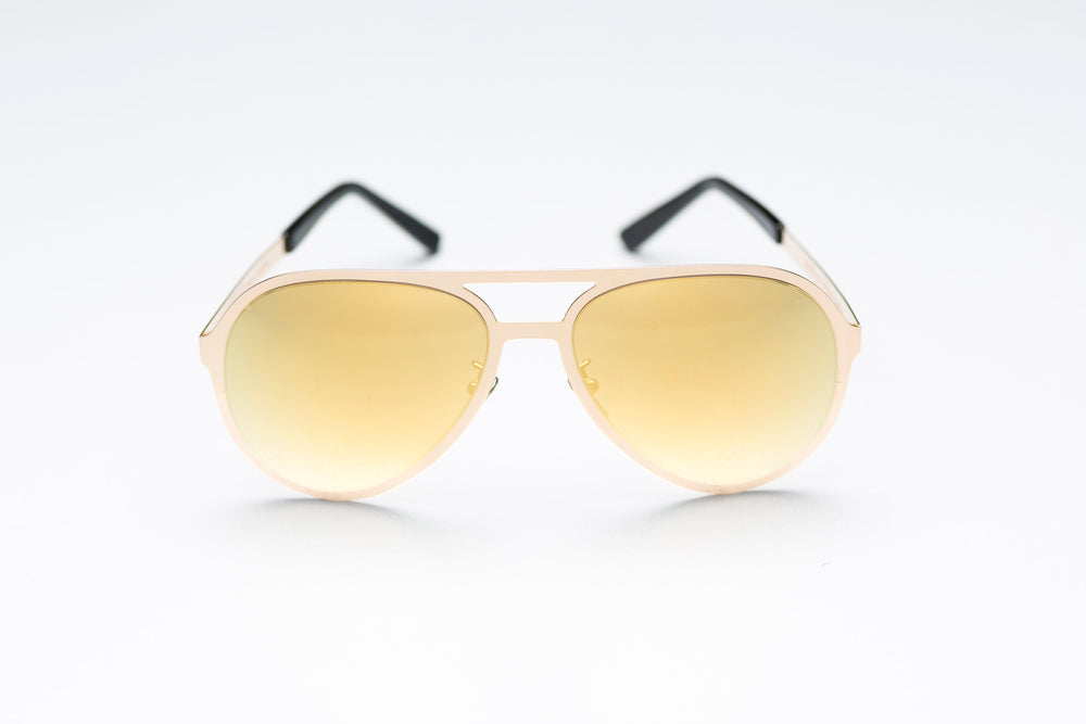 Pilot titanium sunglasses by Atelier Vingt-Deux