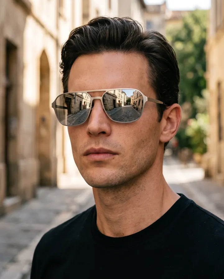 The Aviator, worn